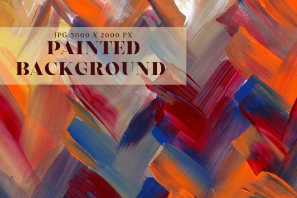 Bright Painted Background: A Versatile Creative Asset for Modern Designers