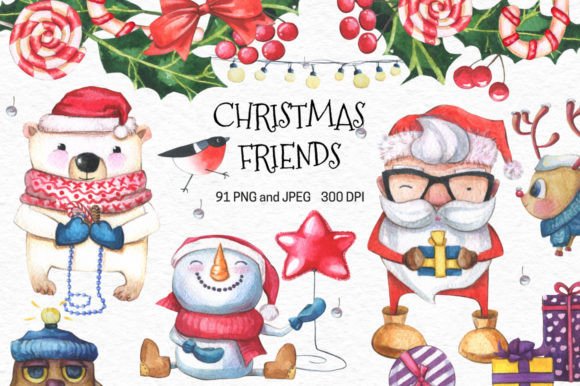 Christmas Cute Characters