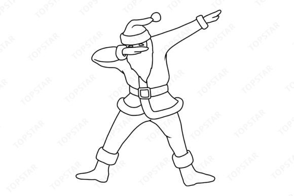Dabbing Santa
