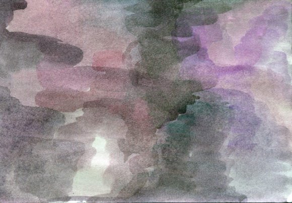 Dark Green Watercolor Digital Texture
