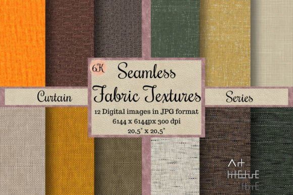 Seamless Fabric Textures - Curtain Pack