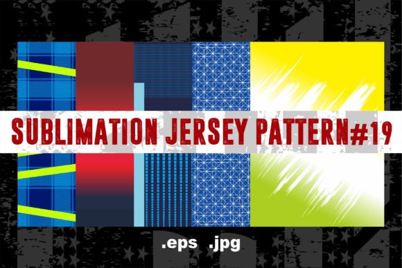 Sublimation Jersey Pattern 19